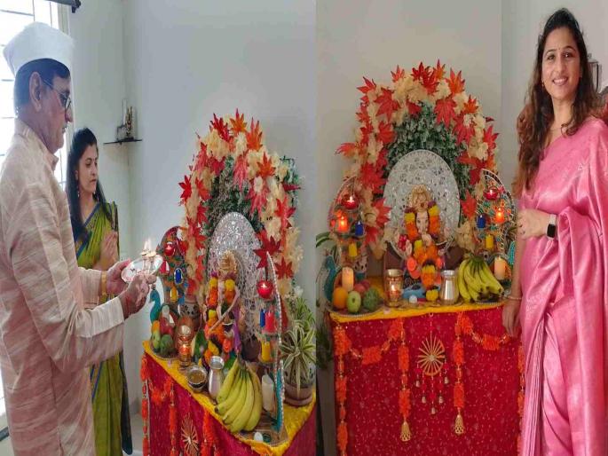 little ones and everyone to welcome Ganapati Bappa | घरोघरी विराजमान गणपती बाप्पा! लहान-थोरापासून सर्वांनी केले बाप्पांचे स्वागत little ones and everyone to welcome Ganapati Bappa | घरोघरी विराजमान गणपती बाप्पा! लहान-थोरापासून सर्वांनी केले बाप्पांचे स्वागत