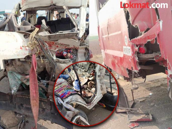 Nine people died in a horrific accident on the Pune Nashik highway | पुणे-नाशिक महामार्गावर भीषण अपघात; ट्रक, कार आणि एसटीच्या धडकेत नऊ जणांचा जागीच मृत्यू