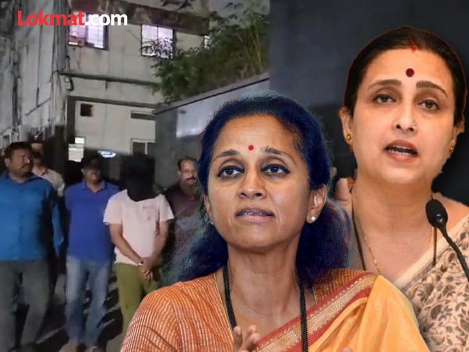 Pune Rave Party: "There is darkness under your lamp"; Chitra Wagh tells Supriya Sule, Rohini Khadse | Pune Rave Party: "तुमच्या तर दिव्याखालीच अंधार"; चित्रा वाघांनी सुप्रिया सुळे, रोहिणी खडसेंना सुनावले Pune Rave Party: "There is darkness under your lamp"; Chitra Wagh tells Supriya Sule, Rohini Khadse | Pune Rave Party: "तुमच्या तर दिव्याखालीच अंधार"; चित्रा वाघांनी सुप्रिया सुळे, रोहिणी खडसेंना सुनावले