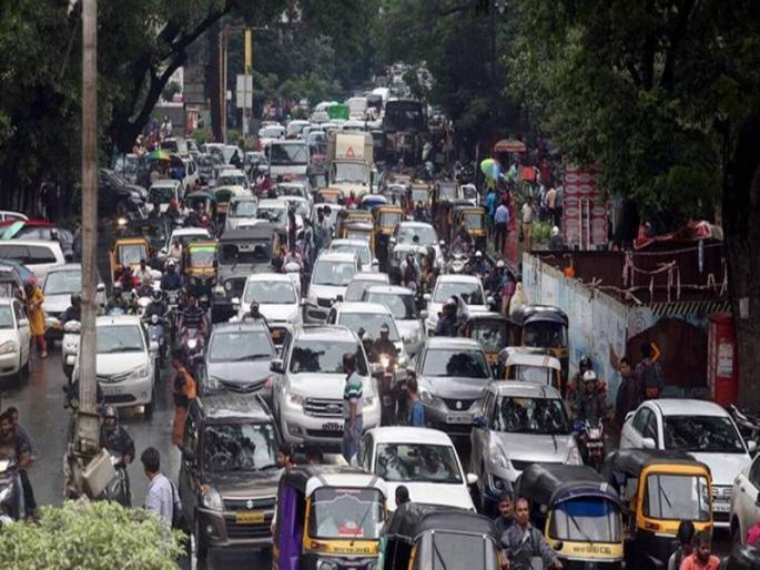 Pune citizens worried by traffic jam 7th most traffic jam in the country Mumbai IIT will give the answer...! | Traffic ने पुणेकर हैराण; देशातील सर्वाधिक वाहतूककोंडीत ७ वा क्रमांक, मुंबई IIT देणार उत्तर...! Pune citizens worried by traffic jam 7th most traffic jam in the country Mumbai IIT will give the answer...! | Traffic ने पुणेकर हैराण; देशातील सर्वाधिक वाहतूककोंडीत ७ वा क्रमांक, मुंबई IIT देणार उत्तर...!