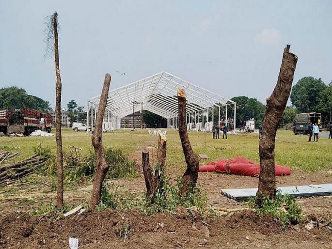 Maharashtra Election 2019 Why So Much Fuss Prakash Javadekar asked on Chopping Trees For PM Rally in pune | Maharashtra Election 2019: 'मोदींच्या सभेसाठी झाडं तोडण्यावरून इतका गहजब करण्याचं कारण काय?' Maharashtra Election 2019 Why So Much Fuss Prakash Javadekar asked on Chopping Trees For PM Rally in pune | Maharashtra Election 2019: 'मोदींच्या सभेसाठी झाडं तोडण्यावरून इतका गहजब करण्याचं कारण काय?'