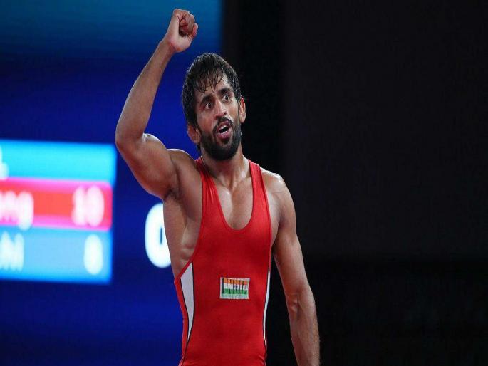 Wrestling Asian Championships: Bajrang Punia wins 65 kg gold with thrilling comeback win | बजरंगची कमाल; भारताच्या कुस्तीपटूनं पटकावलं सुवर्णपदक Wrestling Asian Championships: Bajrang Punia wins 65 kg gold with thrilling comeback win | बजरंगची कमाल; भारताच्या कुस्तीपटूनं पटकावलं सुवर्णपदक