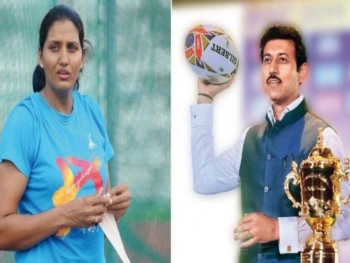 Two Olympians match in Jaipur, daughter of farmer against sports minister | दोन ऑलिम्पिकपटूंचा जयपूरमध्ये सामना, क्रीडामंत्र्यांविरुद्ध शेतकऱ्याची कन्या Two Olympians match in Jaipur, daughter of farmer against sports minister | दोन ऑलिम्पिकपटूंचा जयपूरमध्ये सामना, क्रीडामंत्र्यांविरुद्ध शेतकऱ्याची कन्या