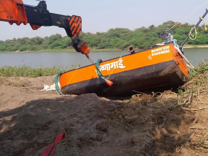 Cracking of sand mafia in Malkapur taluka, 57 lakhs of cenotaphs | मलकापूर तालुक्यात वाळू माफीयांविरुद्ध धडक कारवाई, पुर्णेच्या पात्रातून ५७ लाखाचा गौणखनिज साठा जप्त Cracking of sand mafia in Malkapur taluka, 57 lakhs of cenotaphs | मलकापूर तालुक्यात वाळू माफीयांविरुद्ध धडक कारवाई, पुर्णेच्या पात्रातून ५७ लाखाचा गौणखनिज साठा जप्त