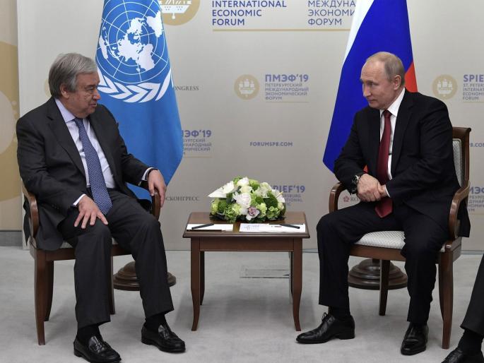 un secretary general antonio guterres said shocking to put russian nuclear forces on high alert | Russia-Ukraine Conflict: “अणुयुद्धाची कल्पनाही करू शकत नाही, रशिया-युक्रेनने चर्चेतून मार्ग काढावा”: UN महासचिव