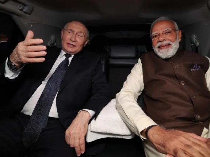 'That' photo of Modi-Putin causes a stir in the US Parliament; Female MP attacks Trump's foreign policy | अमेरिकेच्या संसदेत मोदी-पुतिन यांच्या 'त्या' फोटोवर खळबळ; महिला खासदाराचा ट्रम्प यांच्या परराष्ट्र धोरणावर हल्लाबोल 'That' photo of Modi-Putin causes a stir in the US Parliament; Female MP attacks Trump's foreign policy | अमेरिकेच्या संसदेत मोदी-पुतिन यांच्या 'त्या' फोटोवर खळबळ; महिला खासदाराचा ट्रम्प यांच्या परराष्ट्र धोरणावर हल्लाबोल