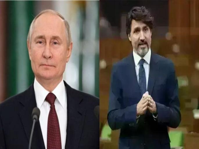 Russian President Vladimir Putin Calls Canada's Ex-Parliament Speaker "Idiot" For Praising Nazi Veteran | भारताशी तणावाच्या पार्श्वभूमीवर कॅनडावर भडकला रशिया; पुतिन यांनी फटकारले Russian President Vladimir Putin Calls Canada's Ex-Parliament Speaker "Idiot" For Praising Nazi Veteran | भारताशी तणावाच्या पार्श्वभूमीवर कॅनडावर भडकला रशिया; पुतिन यांनी फटकारले