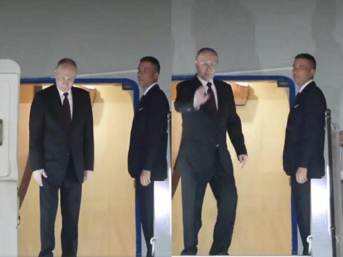 russian president vladimir putin leaves from delhi after concluding 2 day state visit to India | दोन दिवसीय भारत दौऱ्याची सांगता, पुतिन रशियाला जाण्यासाठी रवाना; PM मोदींचे मानले विशेष आभार