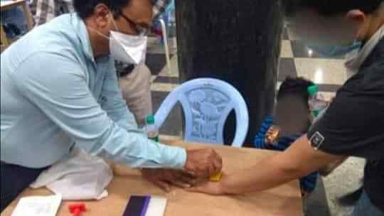 ‘Lokmat Impact’: Quarantine ink has finally changed | ‘लोकमत इम्पॅक्ट’ : अखेर क्वारंटाईनची शाई बदलली