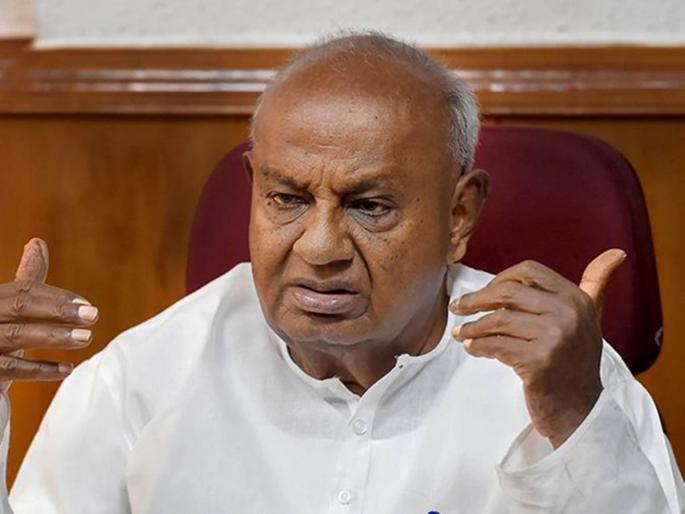 devegowda wanted mallikarjun kharge as cm but congress insisted on kumaraswamy | कर्नाटकमध्ये देवेगौडांना मुलाऐवजी खरगे हवे होते मुख्यमंत्री; पण काँग्रेसनेच नाकारले devegowda wanted mallikarjun kharge as cm but congress insisted on kumaraswamy | कर्नाटकमध्ये देवेगौडांना मुलाऐवजी खरगे हवे होते मुख्यमंत्री; पण काँग्रेसनेच नाकारले