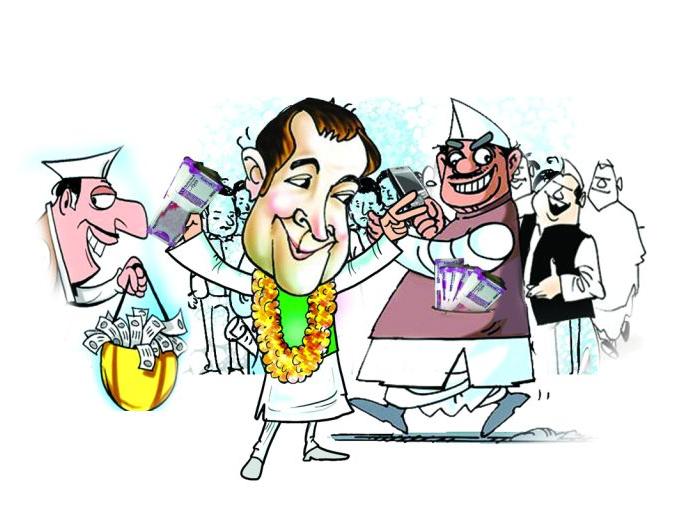 Now Workers for political promotion | Maharashtra Election 2019; प्रचारासाठी आता कार्यकर्त्यांचीही ‘दुकानदारी’