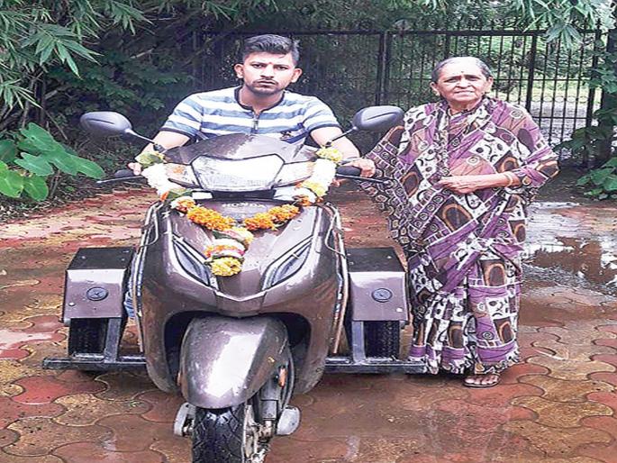 District Council Carriage to Disabled Student; The social welfare department took notice | अपंग विद्यार्थ्याला जिल्हा परिषदेकडून गाडी; समाजकल्याण विभागाने घेतली दखल District Council Carriage to Disabled Student; The social welfare department took notice | अपंग विद्यार्थ्याला जिल्हा परिषदेकडून गाडी; समाजकल्याण विभागाने घेतली दखल