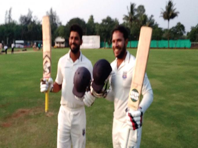 Ranji match in Nagothanna: Maharashtra all out for 5 runs; | नागोठणेत रणजी सामना : महाराष्ट्र सर्व बाद ४३४ धावा; झारखंड दुसऱ्या दिवसाअखेर २ बाद २ Ranji match in Nagothanna: Maharashtra all out for 5 runs; | नागोठणेत रणजी सामना : महाराष्ट्र सर्व बाद ४३४ धावा; झारखंड दुसऱ्या दिवसाअखेर २ बाद २