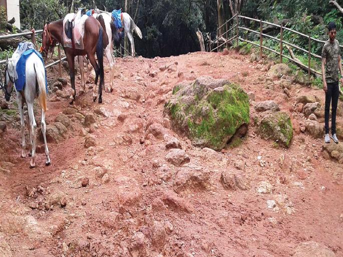 1 crore proposal for Matheran roads | माथेरानच्या रस्त्यांसाठी १४३ कोटींचा प्रस्ताव 1 crore proposal for Matheran roads | माथेरानच्या रस्त्यांसाठी १४३ कोटींचा प्रस्ताव