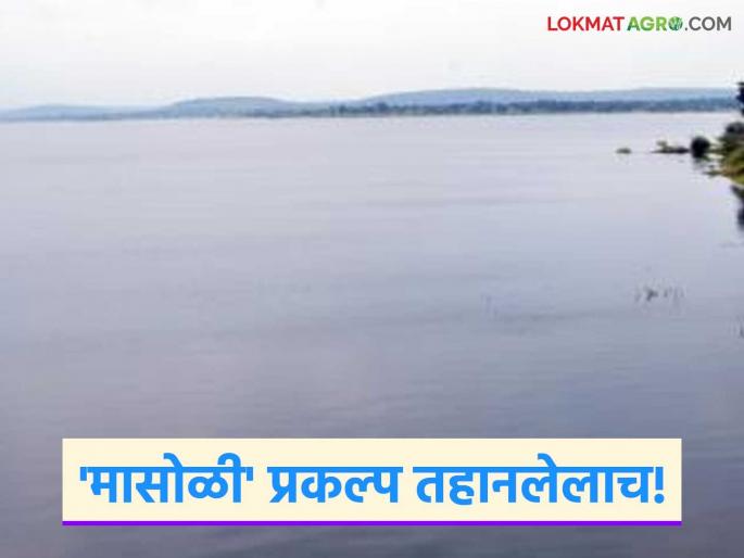 'These' 6 small irrigation ponds including the 'Masoli' project in Marathwada are also thirsty; Waiting for heavy rains | मराठवाड्यातील 'मासोळी' प्रकल्पासह 'हे' ६ लघु सिंचन तलाव अध्यापही तहानलेलेच; दमदार पावसाची प्रतीक्षा