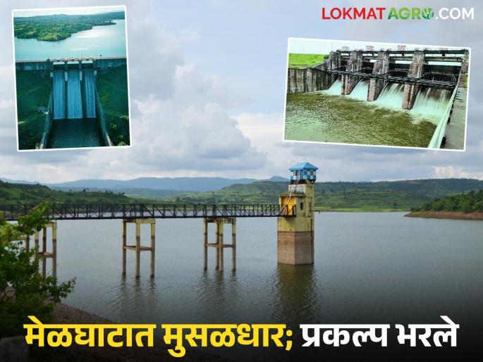 Three doors of Chandrabhaga, two of Sapan, and four of Shahanur opened; Rivers and streams are overflowing due to heavy rains in Melghat | चंद्रभागाची तीन, सापनची दोन, शहानूरची चार दारे उघडली; मेळघाटात मुसळधार पावसाने नदी-नाले वाहताहेत ओसंडून Three doors of Chandrabhaga, two of Sapan, and four of Shahanur opened; Rivers and streams are overflowing due to heavy rains in Melghat | चंद्रभागाची तीन, सापनची दोन, शहानूरची चार दारे उघडली; मेळघाटात मुसळधार पावसाने नदी-नाले वाहताहेत ओसंडून