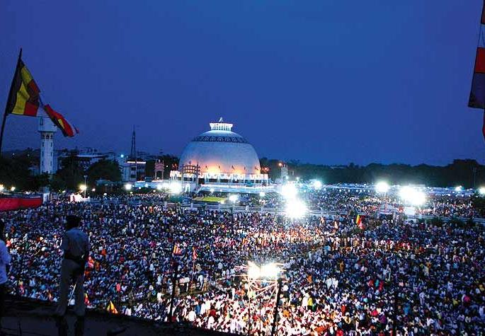 Dhamma Chakra Promotion Day; This year 50 thousand followers will take initiation into Buddhism | धम्मचक्र प्रवर्तन दिन; यंदा ५० हजार अनुयायी घेणार बौद्ध धम्माची दीक्षा Dhamma Chakra Promotion Day; This year 50 thousand followers will take initiation into Buddhism | धम्मचक्र प्रवर्तन दिन; यंदा ५० हजार अनुयायी घेणार बौद्ध धम्माची दीक्षा