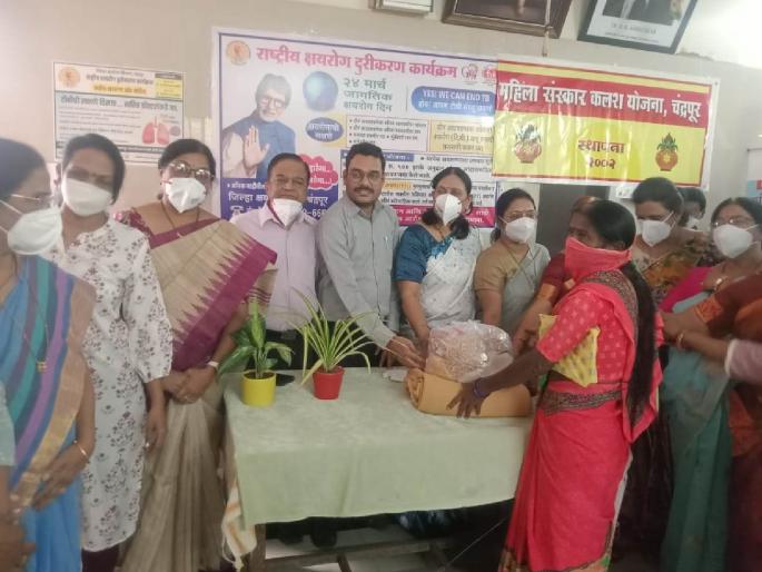 about 25 patients were adopted by women for protein diet in chandrapur | चाकाेरीबाहेरचा सेवाभाव; प्रोटीन डाएटसाठी ‘त्या’ २५ रुग्णांना महिलांनी घेतले दत्तक
