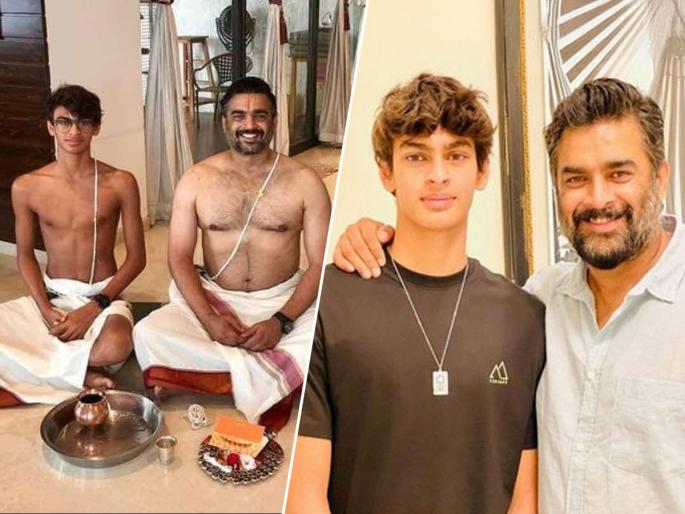 R Madhavan opens up on his son Vedaant's disciplined lifestyle | आर.माधवन सांगतो, माझा मुलगा रोज रात्री ८ वाजता झोपतो-पहाटे ४ वाजता उठतो! बाप म्हणून मी फक्त..