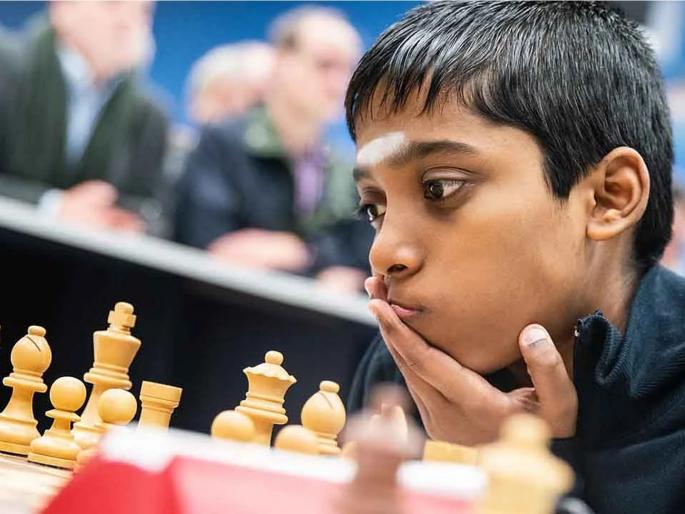 Praggnanandhaa misses out on quarter finals at airthings masters even after defeating world champion Magnus Carlsen | Praggnanandhaa OUT : भारताचा १६ वर्षीय ग्रँडमास्टर प्रग्यानंदचे Airthings Masters स्पर्धेतील आव्हान संपुष्टात; दोन दिवसांपूर्वी 'वर्ल्ड चॅम्पियन'ला केलं होतं पराभूत Praggnanandhaa misses out on quarter finals at airthings masters even after defeating world champion Magnus Carlsen | Praggnanandhaa OUT : भारताचा १६ वर्षीय ग्रँडमास्टर प्रग्यानंदचे Airthings Masters स्पर्धेतील आव्हान संपुष्टात; दोन दिवसांपूर्वी 'वर्ल्ड चॅम्पियन'ला केलं होतं पराभूत