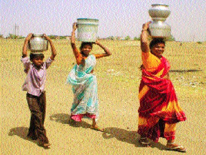 Water scarcity shadows shadows! | जल टंचाईच्या भेसूर सावल्या! Water scarcity shadows shadows! | जल टंचाईच्या भेसूर सावल्या!