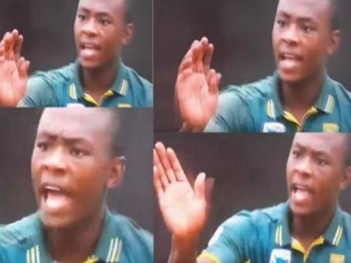 kagiso-rabada-fined-15-of-his-match-fee-for-his-send-off-gesture-when-he-took-dhawan-wicket | गब्बरशी पंगा घेण रबाडाला पडले भारी, आयसीसीनं केली कारवाई