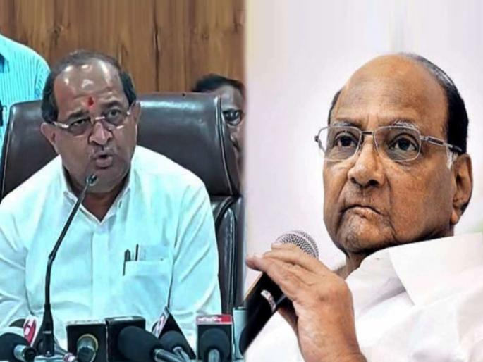 bjp radha krishna vikhe patil replied ncp chief sharad pawar over bhu vikas bank issue | Maharashtra Politics: “तुमचं सरकार होतं, तेव्हा तुम्ही काय करत होता?” राधाकृष्ण विखे पाटलांचा शरद पवारांना सवाल bjp radha krishna vikhe patil replied ncp chief sharad pawar over bhu vikas bank issue | Maharashtra Politics: “तुमचं सरकार होतं, तेव्हा तुम्ही काय करत होता?” राधाकृष्ण विखे पाटलांचा शरद पवारांना सवाल
