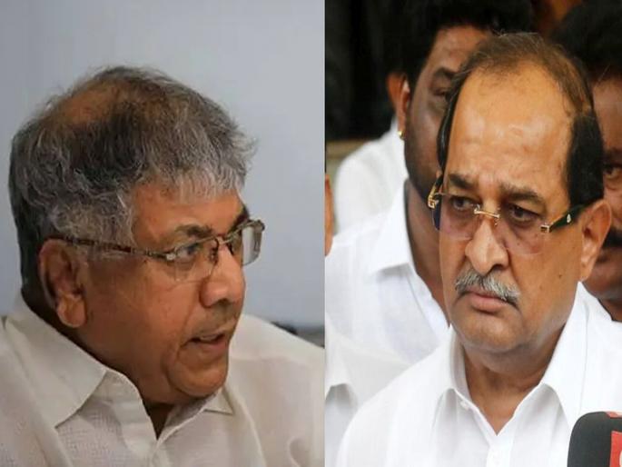Secret meeting between Radhakrishna Vikhe Patil and Mallikarjun Kharge, Prakash Ambedkar's sensational claim | राधाकृष्ण विखे आणि मल्लिकार्जुन खर्गेंमध्ये झाली गुप्त बैठक, प्रकाश आंबेडकरांचा सनसनाटी दावा Secret meeting between Radhakrishna Vikhe Patil and Mallikarjun Kharge, Prakash Ambedkar's sensational claim | राधाकृष्ण विखे आणि मल्लिकार्जुन खर्गेंमध्ये झाली गुप्त बैठक, प्रकाश आंबेडकरांचा सनसनाटी दावा