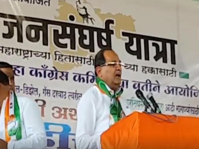 Radhakrishna Vikhe-Patil criticize BJP's Surajya Yatra | फडणवीसांना रामाचा अवतार जाहीर करा; म्हणजे राज्यात रामराज्य अवतरेल! विखे-पाटलांची टीका Radhakrishna Vikhe-Patil criticize BJP's Surajya Yatra | फडणवीसांना रामाचा अवतार जाहीर करा; म्हणजे राज्यात रामराज्य अवतरेल! विखे-पाटलांची टीका