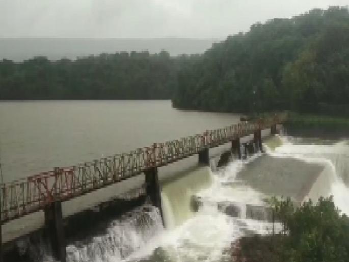 Yellow alert for Kolhapur district Dam water storage increases as rains resume two gates of Radhanagari open | कोल्हापूर जिल्ह्याला 'यलो अलर्ट'; पावसाची रिपरिप सुरु असल्याने धरण पाणीसाठ्यात वाढ, राधानगरीचे दोन दरवाजे खुले Yellow alert for Kolhapur district Dam water storage increases as rains resume two gates of Radhanagari open | कोल्हापूर जिल्ह्याला 'यलो अलर्ट'; पावसाची रिपरिप सुरु असल्याने धरण पाणीसाठ्यात वाढ, राधानगरीचे दोन दरवाजे खुले
