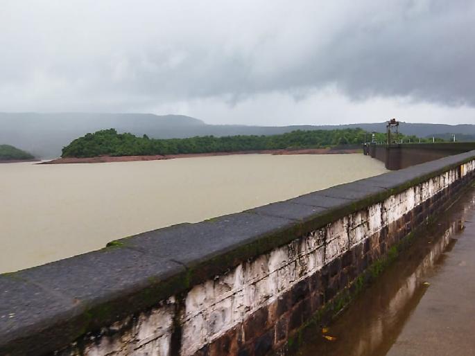 60 percent water storage in Radhanagari dam, if the rains increase, the dam will be full by the end of July | Kolhapur: राधानगरी धरणात ६० टक्के पाणीसाठा, पावसाचा जोर वाढल्यास जुलैअखेर धरण पूर्ण भरणार 60 percent water storage in Radhanagari dam, if the rains increase, the dam will be full by the end of July | Kolhapur: राधानगरी धरणात ६० टक्के पाणीसाठा, पावसाचा जोर वाढल्यास जुलैअखेर धरण पूर्ण भरणार