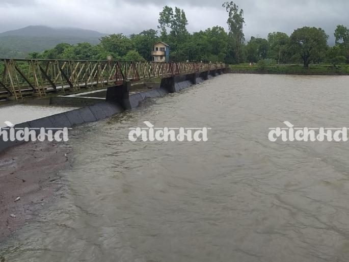 Incessant rain in Radhanagari dam area, possibility of opening of automatic gates | Kolhapur: राधानगरी धरण क्षेत्रात पावसाची संततधार, स्वयंचलित दरवाजे उघडण्याची शक्यता Incessant rain in Radhanagari dam area, possibility of opening of automatic gates | Kolhapur: राधानगरी धरण क्षेत्रात पावसाची संततधार, स्वयंचलित दरवाजे उघडण्याची शक्यता