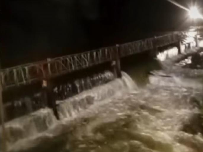 Heavy rains in Gaganbawada in Kolhapur district An automatic gate of Radhanagari dam reopened | Rain in Kolhapur: गगनबावड्यात अतिवृष्टी; राधानगरी धरणाचा एक स्वयंचलित दरवाजा पुन्हा उघडला Heavy rains in Gaganbawada in Kolhapur district An automatic gate of Radhanagari dam reopened | Rain in Kolhapur: गगनबावड्यात अतिवृष्टी; राधानगरी धरणाचा एक स्वयंचलित दरवाजा पुन्हा उघडला