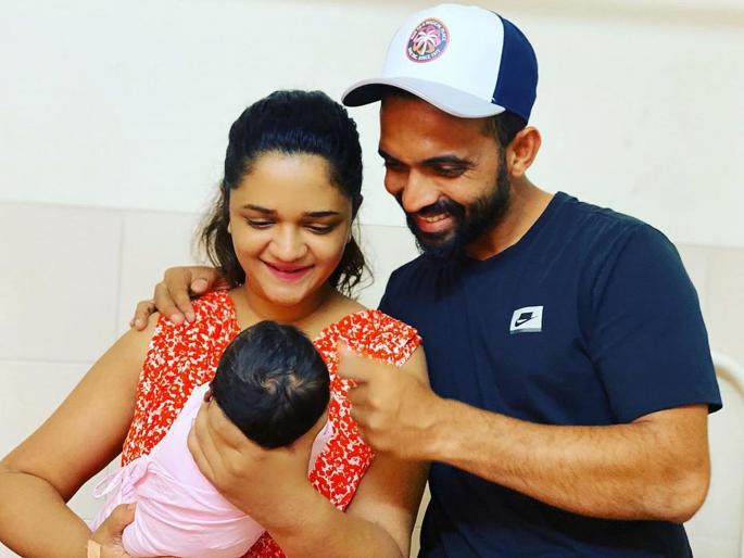 Ajinkya Rahane daughter naming ceremony done in mumbai; Know her name | अजिंक्य रहाणेच्या 'नन्ही परी'चं बारसं; जाणून घ्या काय नाव ठेवलं!