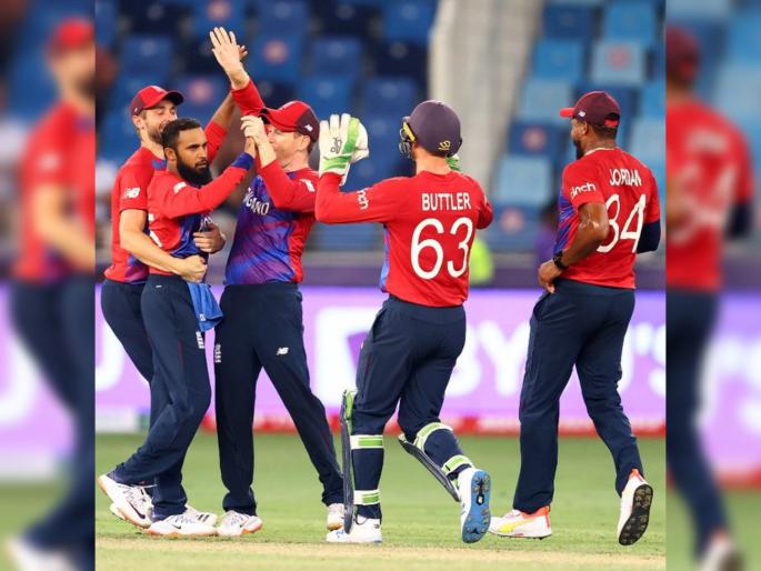 ICC T20 World Cup 2021 Eng vs WI Live updates : West Indies bundled out for 55 runs against England in the T20 World Cup 2021 | T20 World Cup 2021 Eng vs WI Live Score: गतविजेत्या वेस्ट इंडिजची वाईट अवस्था, इंग्लंडच्या गोलंदाजांनी दिला जबरदस्त दणका!