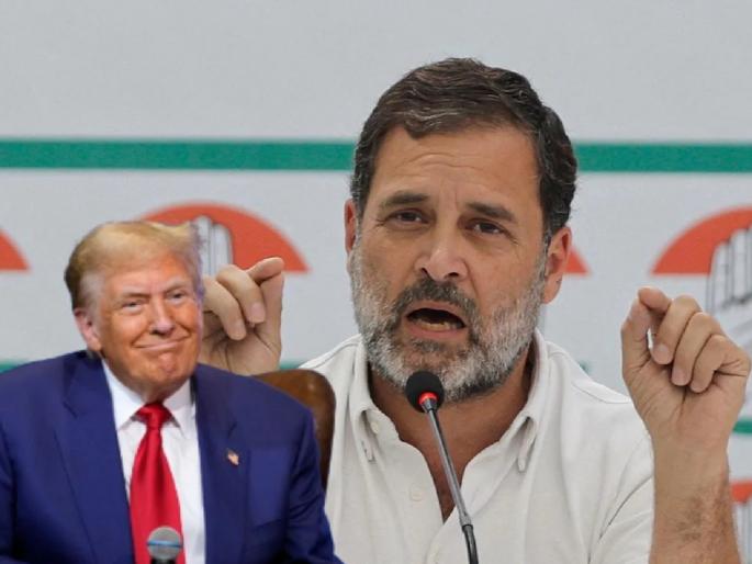 Who is Trump who stopped Indo-Pak war? Daal mein kuch to kaala hai : Rahul Gandhi | भारत-पाक युद्ध थांबविणारे ट्रम्प कोण? दाल में कुछ तो काला है : राहुल गांधी Who is Trump who stopped Indo-Pak war? Daal mein kuch to kaala hai : Rahul Gandhi | भारत-पाक युद्ध थांबविणारे ट्रम्प कोण? दाल में कुछ तो काला है : राहुल गांधी