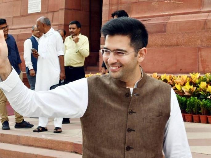 aap appoints mp raghav chadha as leader of the party in rajya sabha | आम आदमी पक्षाने राघव चढ्ढा यांच्याकडे सोपवली नवी जबाबदारी  aap appoints mp raghav chadha as leader of the party in rajya sabha | आम आदमी पक्षाने राघव चढ्ढा यांच्याकडे सोपवली नवी जबाबदारी
