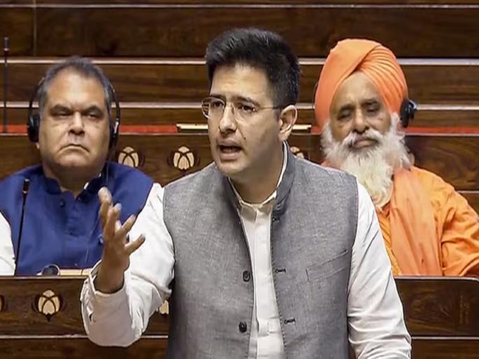 'Tax from waking up in the morning till sleeping at night', MP Raghav Chadha recited Tax poem in Parliament | 'सकाळी उठल्यापासून रात्री झोपेपर्यंत टॅक्स', खासदार राघव चड्ढांनी संसदेत ऐकवली Tax कविता... 'Tax from waking up in the morning till sleeping at night', MP Raghav Chadha recited Tax poem in Parliament | 'सकाळी उठल्यापासून रात्री झोपेपर्यंत टॅक्स', खासदार राघव चड्ढांनी संसदेत ऐकवली Tax कविता...