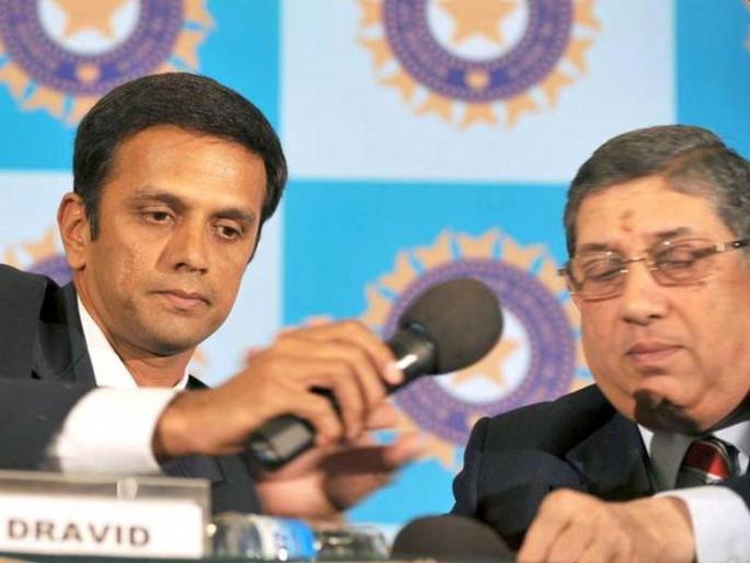 Breaking : Rahul Dravid cleared of conflict of interest charges by BCCI ethics officer | Breaking : राहुल द्रविडबाबत BCCIचा मोठा निर्णय, हितसंबंध जपण्याचे प्रकरण 
