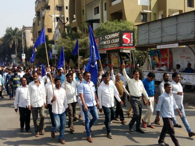 peace protest In Rahatani, Pimpale Saudagar | रहाटणी, पिंपळे सौदागरमध्ये बंदला उत्स्फूर्त प्रतिसाद, शांततेत निषेध मोर्चा