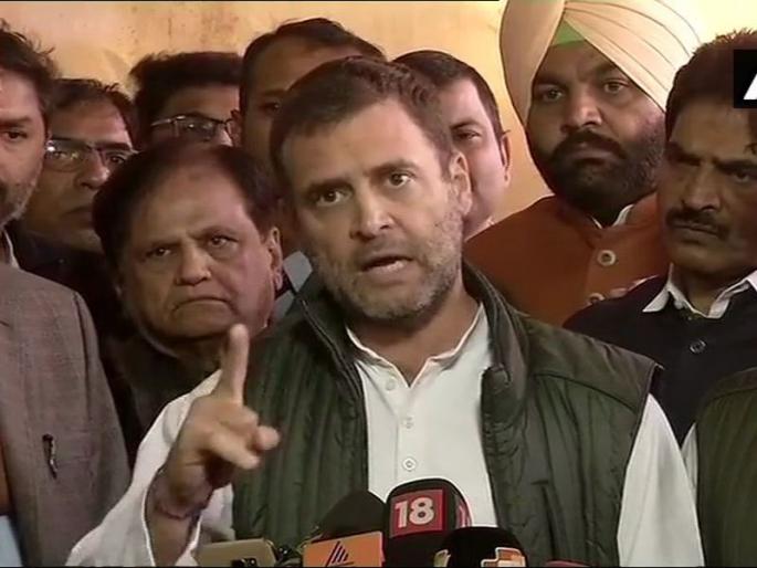congress president rahul gandhi slams pm modi over farmer loan waiver and rafale deal | शेतकऱ्यांना कर्जमाफी मिळेपर्यंत मोदींना झोपू देणार नाही- राहुल congress president rahul gandhi slams pm modi over farmer loan waiver and rafale deal | शेतकऱ्यांना कर्जमाफी मिळेपर्यंत मोदींना झोपू देणार नाही- राहुल