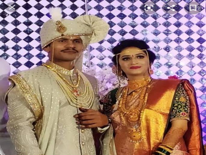 The story of a wedding; Wrestler Rahul Aware got the honor of being his guru's son-in-law | गुरूचा 'जावई' होण्याचा मिळाला बहुमान; कुस्तीपटू राहुल आवारे अडकला विवाहबंधनात