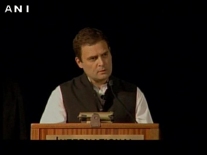 rahul gandhi addressed berkeley university students | राहुल गांधी यांनी पहिल्यांदाच म्हटले, 'पंतप्रधानपदाचा उमेदवार बनण्यास मी आहे तयार'