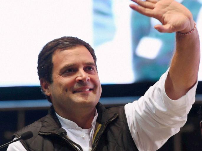 'President' Rahul Gandhi's Birthday 'Happy'; Three States Congress leading | 'अध्यक्ष' राहुल गांधींचा बर्थ डे 'हॅप्पी'; तीन राज्यं काँग्रेसच्या 'हाती' 'President' Rahul Gandhi's Birthday 'Happy'; Three States Congress leading | 'अध्यक्ष' राहुल गांधींचा बर्थ डे 'हॅप्पी'; तीन राज्यं काँग्रेसच्या 'हाती'