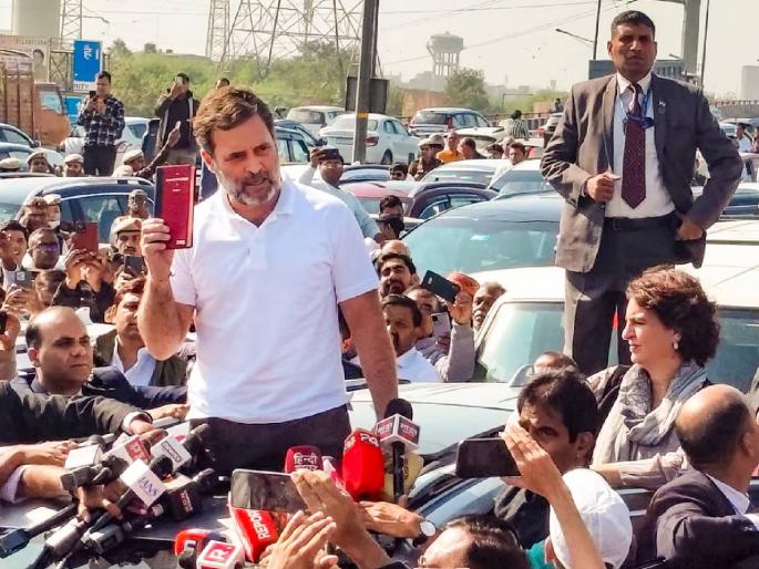 I am ready to go alone but not allowed to meet victims: Rahul Gandhi | मी एकटा जाण्यास तयार तरीही पीडितांना भेटू दिले नाही : राहुल गांधी