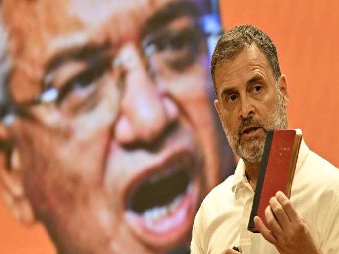 Nagraj woke up early in the morning, deleted 2 votes and went to sleep; A third person hacked the system and stole votes, the Commission helped: Rahul Gandhi's serious allegation | नागराज पहाटे उठला, २ मते डिलिट करून झोपला; कोणीतरी तिसऱ्याच व्यक्तीने सिस्टिम हॅक करून केली मतचोरी आयोगाने केली मदत : राहुल गांधींचा गंभीर आरोप Nagraj woke up early in the morning, deleted 2 votes and went to sleep; A third person hacked the system and stole votes, the Commission helped: Rahul Gandhi's serious allegation | नागराज पहाटे उठला, २ मते डिलिट करून झोपला; कोणीतरी तिसऱ्याच व्यक्तीने सिस्टिम हॅक करून केली मतचोरी आयोगाने केली मदत : राहुल गांधींचा गंभीर आरोप