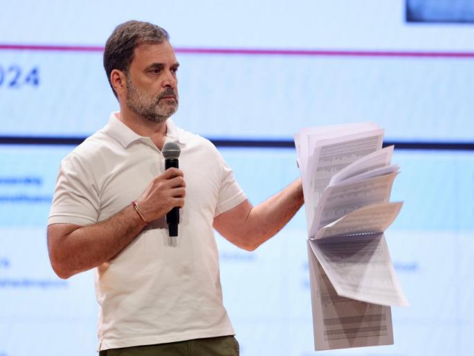 Rahul Gandhi, accept the challenge Editorial about rahul gandhi Allegations related to the election process | राहुल गांधी, आव्हान स्वीकारा! ...जेणेकरून ‘दूध का दूध, और पानी का पानी’ होईल. Rahul Gandhi, accept the challenge Editorial about rahul gandhi Allegations related to the election process | राहुल गांधी, आव्हान स्वीकारा! ...जेणेकरून ‘दूध का दूध, और पानी का पानी’ होईल.