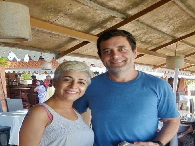 Goa: Congress President Rahul Gandhi at a restaurant in South Goa | राहुल गांधींनी गोव्यातील खाद्य संस्कृतीचा घेतला आस्वाद Goa: Congress President Rahul Gandhi at a restaurant in South Goa | राहुल गांधींनी गोव्यातील खाद्य संस्कृतीचा घेतला आस्वाद