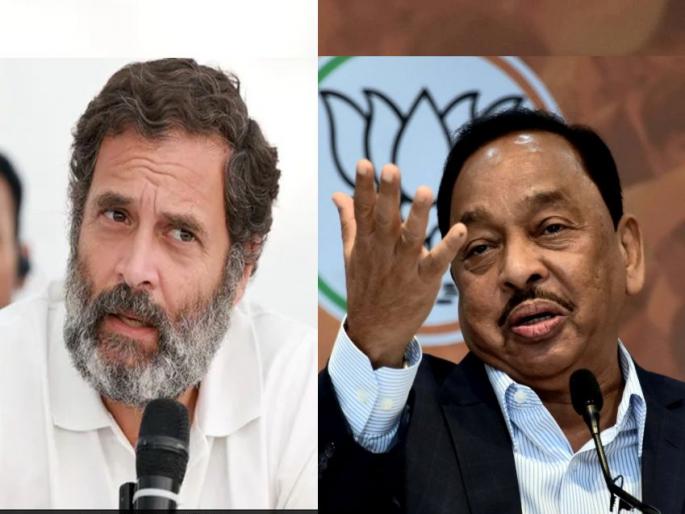 Rahul Gandhi is walking himself; Narayan Rane's dig on Congress Bharat Jodo Yatra | राहुल गांधी स्वतःची यातायात करून घेत आहेत; नारायण राणेंचा टोला Rahul Gandhi is walking himself; Narayan Rane's dig on Congress Bharat Jodo Yatra | राहुल गांधी स्वतःची यातायात करून घेत आहेत; नारायण राणेंचा टोला