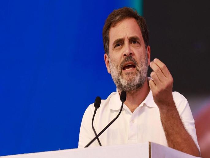 Maharashtra Assembly Election 2024 - Rahul Gandhi bans media from OBC Sanvidhan Sanman Sabha, BJP alleges | "संविधानाच्या बाता मारणाऱ्या राहुल गांधींच्या कार्यक्रमात प्रसार माध्यमांवर बंदी" Maharashtra Assembly Election 2024 - Rahul Gandhi bans media from OBC Sanvidhan Sanman Sabha, BJP alleges | "संविधानाच्या बाता मारणाऱ्या राहुल गांधींच्या कार्यक्रमात प्रसार माध्यमांवर बंदी"